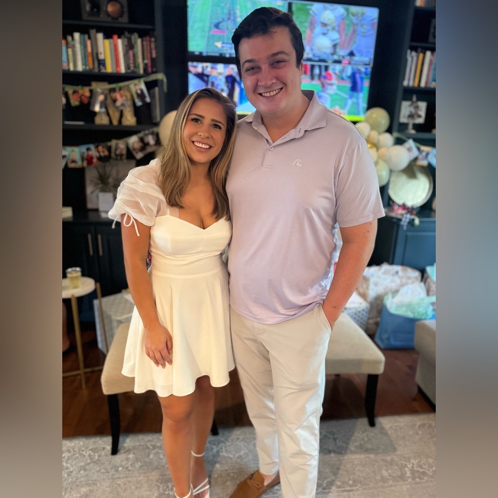 Amanda Uprichard White Mini Dress